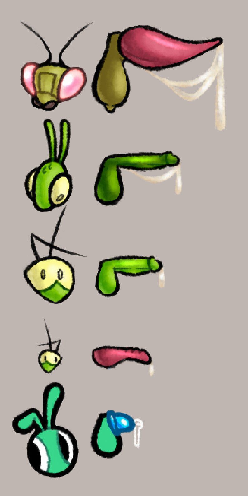2025 5boys animal_genitalia black_eyes bug caged_cock caged_penis cock cock_cage gigantic_penis green_body hhbrother humanoid_penis hung insect_boy insect_humanoid insectoid insects insects male male_only manny_(hhbrother) mantis penis penis_size_difference praying_mantis precum precum_drip precum_on_penis precum_string red_eyes red_penis sweaty_balls tagme