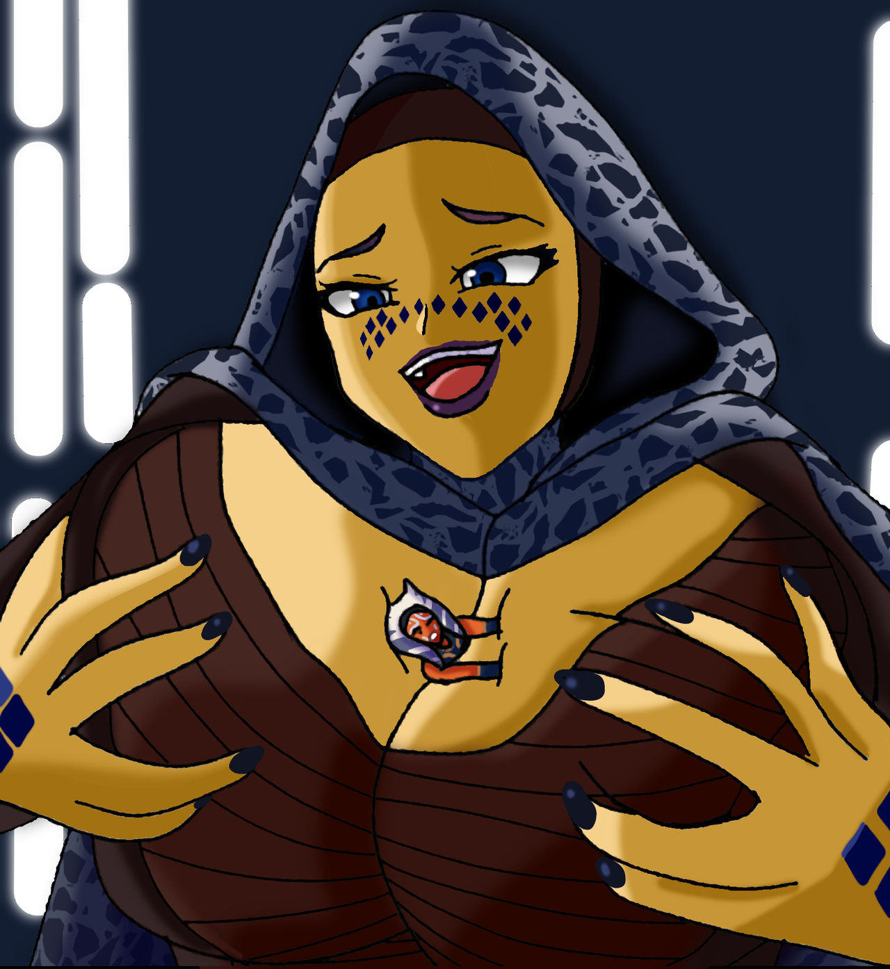 Ahsoka Tano (Star Wars) Rule 34 Image