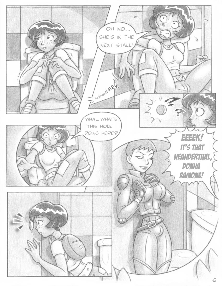 alex_(totally_spies) clothing comic donna_ramon dtiberius futa_only futa_with_futa futanari glory_hole gloryhole_much intersex totally_spies