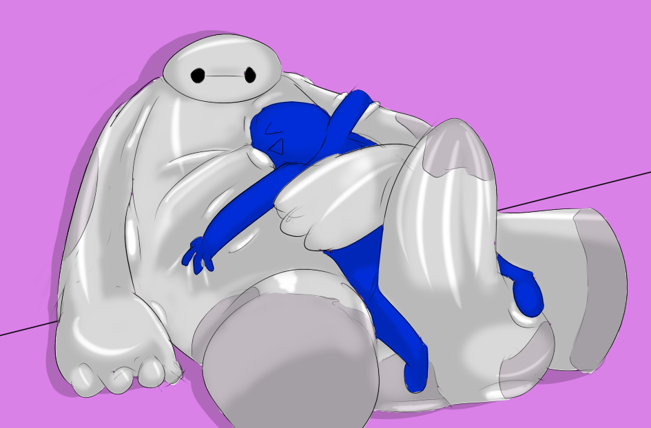 2016 balls baymax big_hero_6 da~blueguy disney hug male_only marvel penis slightly_chubby