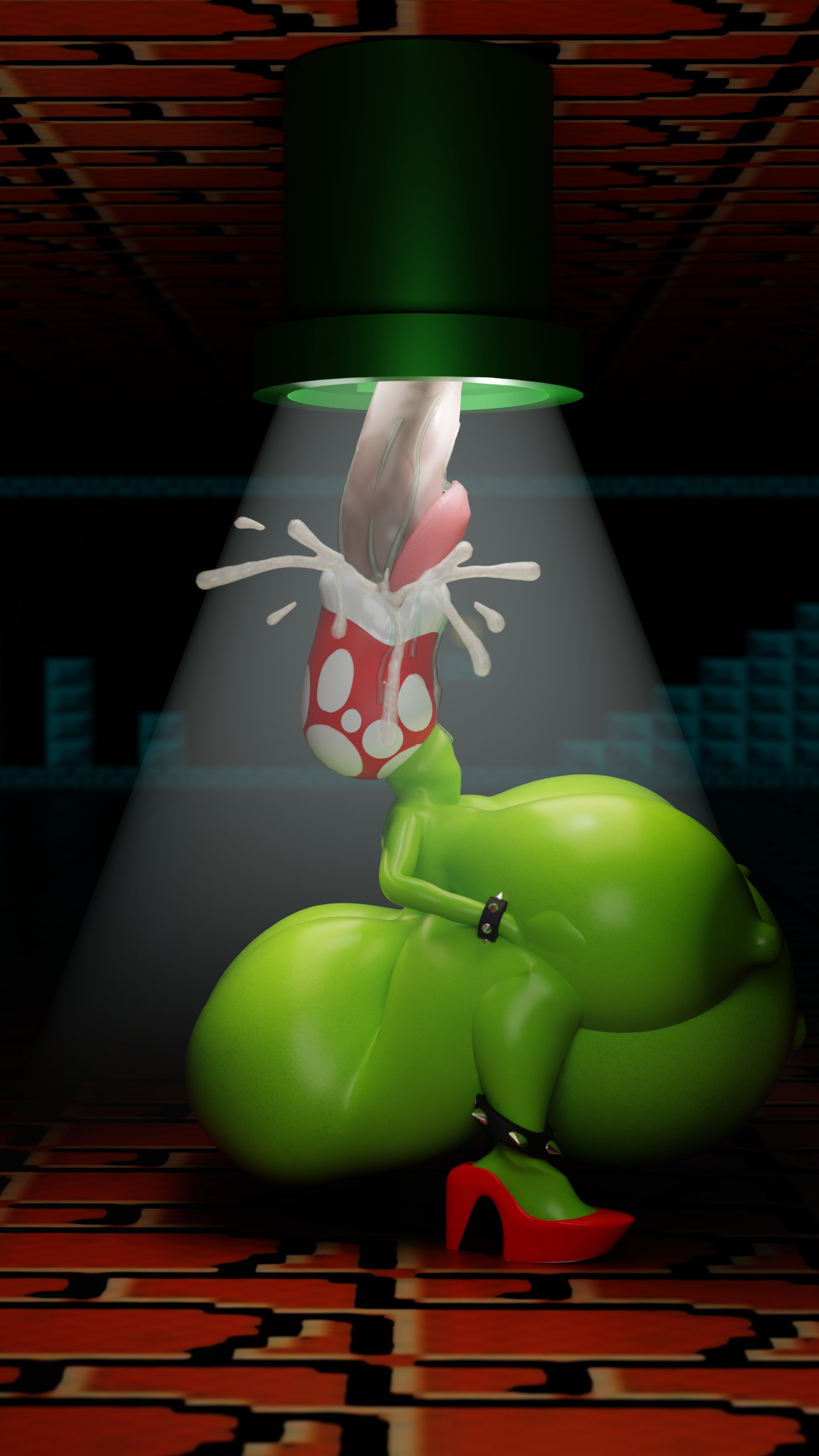 big ass, big breasts, big penis, breasts, bubble butt, cleavage, cum, female, huge ass, huge breasts, huge cock, hyper, hyper ass, hyper breasts, hyper butt, hyper genitalia, hyper penis, inflation, male, mario (series), mario bros, nintendo, nipples, notsafeforgek, penis, piranha plant, super mario bros., tagme, thick thighs, wide hips