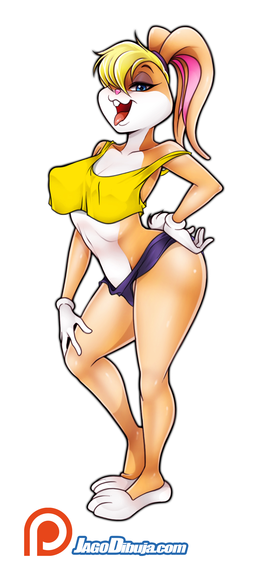female, furry, jago dibuja, lola bunny, looney tunes, space jam