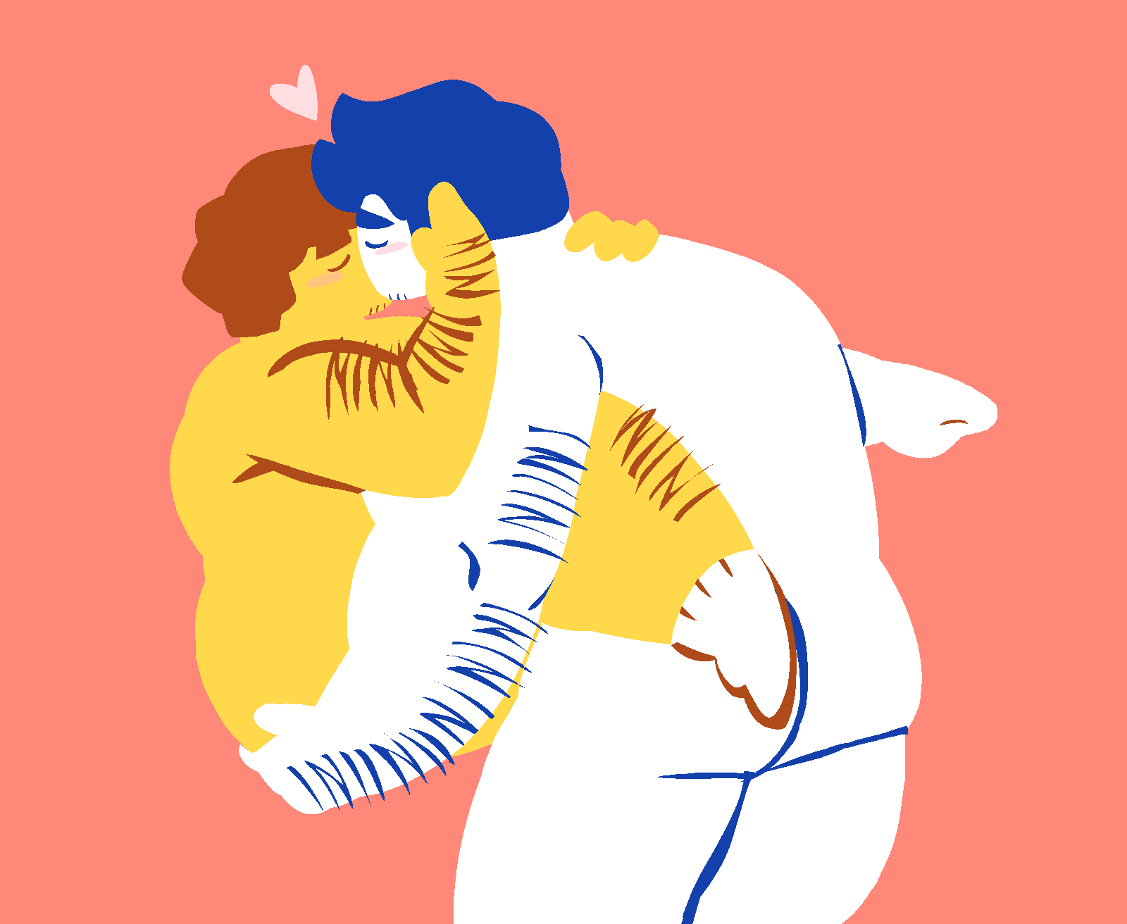 2025 2boys blue_hair brown_hair covered_penetration forsaken_(roblox) gay_sex guest_1337 guest_1337_(forsaken) guest_1337_(the_last_guest) heart_symbol kissing_while_penetrated lineless_art male roblox roblox_game robloxian self_upload shedletsky shedletsky_(forsaken) simple_background tagme whiskeyy white_skin yaoi yellow_skin