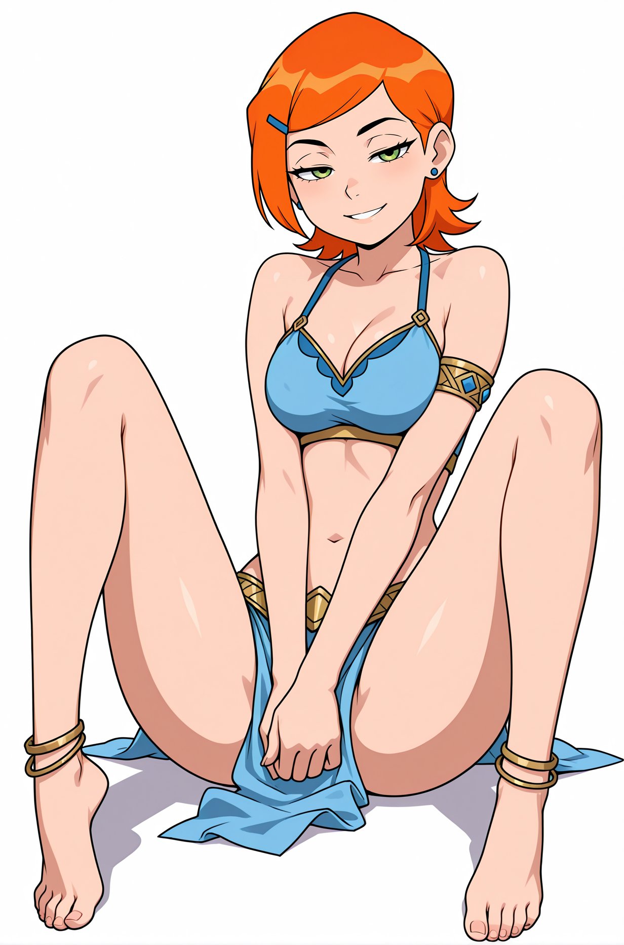 ai generated, ben 10, gwen tennyson, pakfaia, redhead