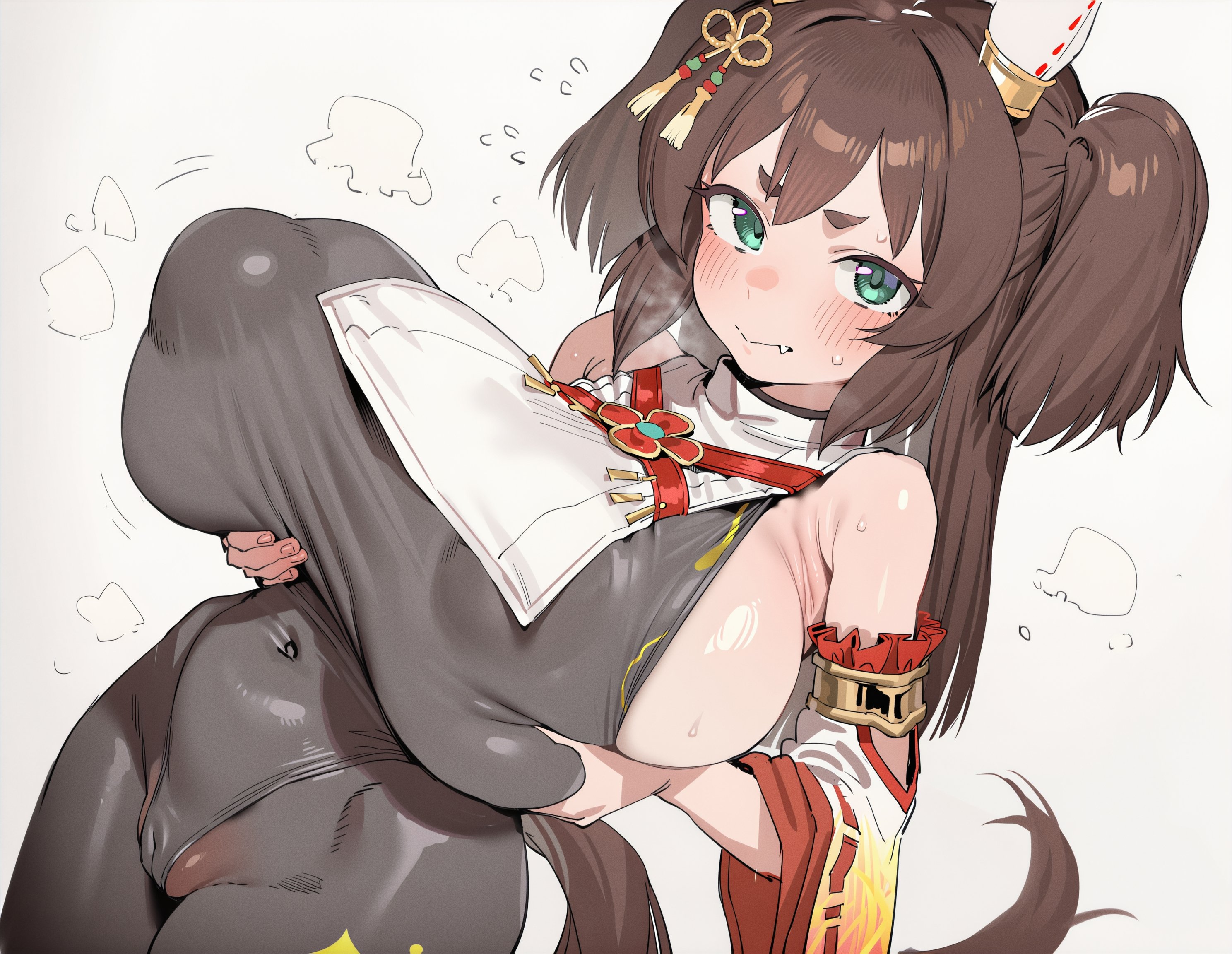1girls, ai generated, animal ears, anthropomorphization, eyes, female, hair, inari one (umamusume), legs, skin, tagme, umamusume, umamusume pretty derby, young
