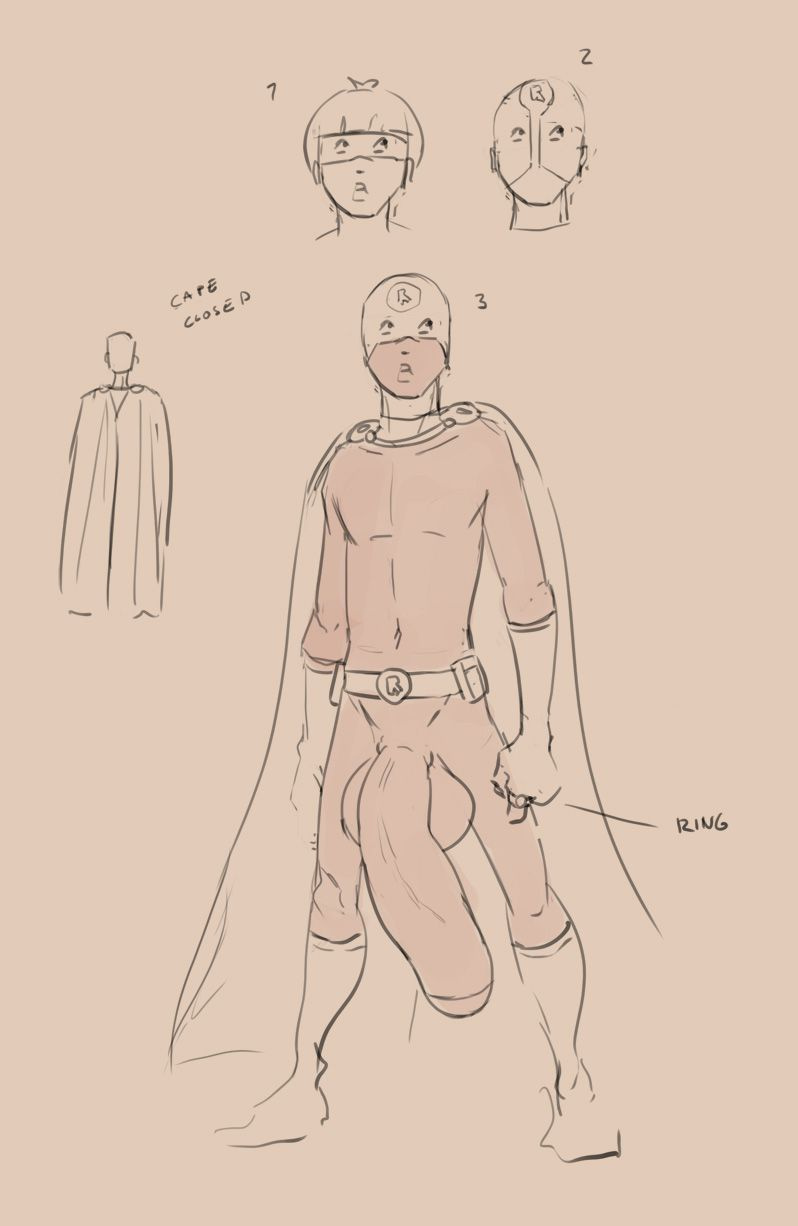 1boy belt cape character_name character_profile character_sheet club_shaped_penis concept_art exposed_penis front_view functionally_nude hanging_penis huge_cock hyper_penis inguinal_ligament long_penis male male_only mantle mask model_sheet monochrome mostly_nude navel_line penis penis_to_the_knees reference_image reference_sheet ring shiin simon_phatcok sketch skimpy socks solo standing superhero swinging_penis tactical_nudity the_rod thick_penis topless unconvincing_armor utility_belt velvet_city_(shiin)