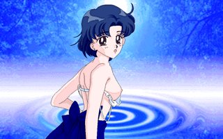 1990s 1996 1girls 20th_century ami_mizuno bishoujo_senshi_sailor_moon breasts female female_only human matsudo_kureichi nipples solo tagme