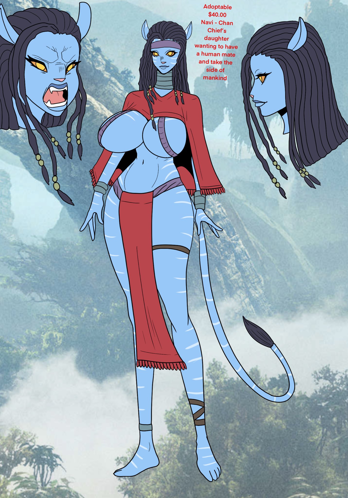1girls, alien, alien girl, alien humanoid, avatar, big ass, big breasts, blue body, blue skin, blue-skinned female, breasts, curvaceous, curvy, curvy figure, digital media (artwork), female, hips, hourglass figure, huge ass, huge breasts, humanoid, large ass, large breasts, legs, mature, mature female, na'vi, ninja-8004, slim waist, tall, tall female, thick, thick hips, thick legs, thick thighs, thighs, voluptuous, waist, wide hips