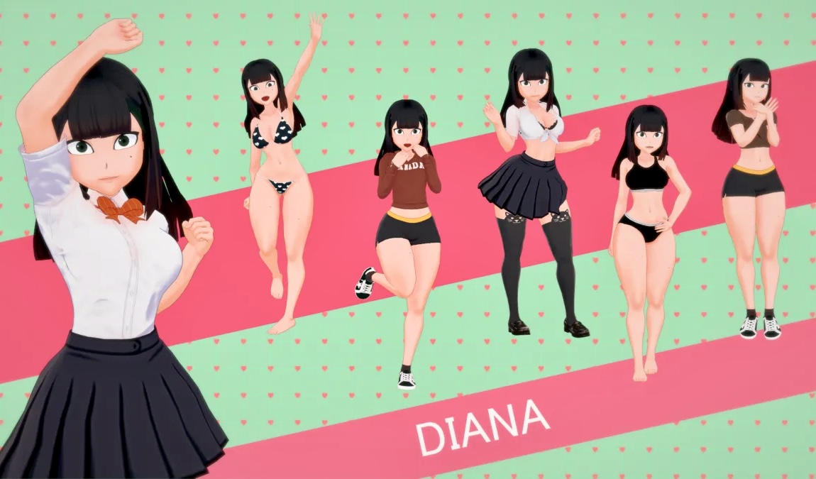 3d, diana the human, meru (merunyaa), merunyaa, skuddbutt, tagme