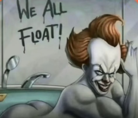 ass, bathtub, meme, pennywise, soap, tagme, the werkroom, we all float
