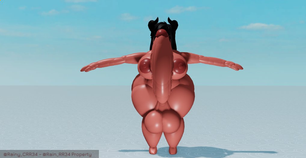 3d big_ass big_belly big_breasts big_butt big_hips big_thighs demon demon_girl demon_horns futa_only futanari glasses hyper_penis rainy_rr34 roblox tagme\r\nai_generated