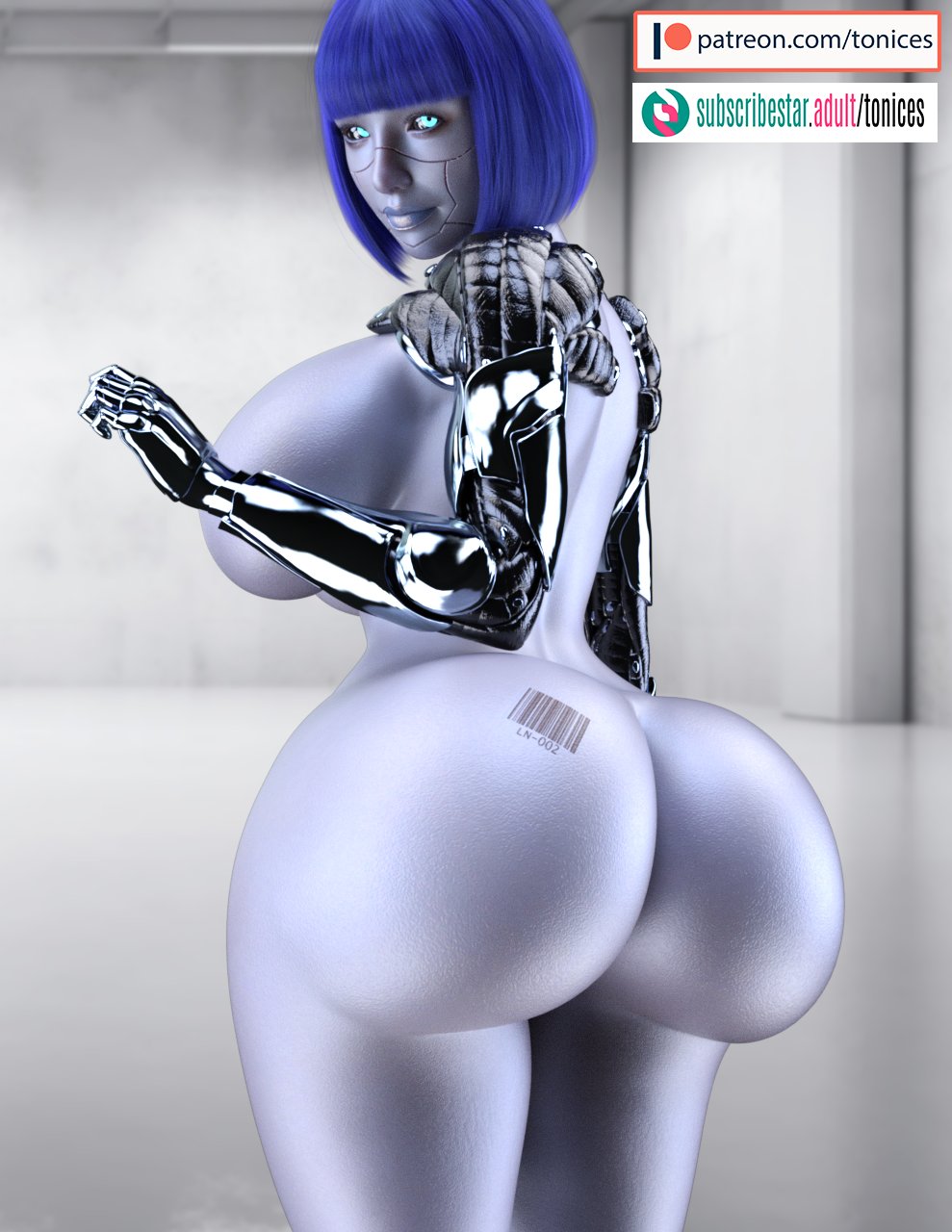 1girls 3d android android_girl big_ass big_breasts big_thighs blue_hair breasts bubble_ass bubble_butt bust busty chest curvaceous curvy curvy_figure fat_ass female female_focus fembot grey-skinned_female grey_body grey_skin gynoid hips hourglass_figure huge_ass huge_breasts huge_thighs humanoid large_ass large_breasts large_thighs legs machine machine_girl mature mature_female metallic_body original original_character robot robot_girl robot_humanoid round_ass slim_waist thick thick_ass thick_legs thick_thighs thighs tonices voluptuous voluptuous_female waist wide_ass wide_hips wide_thighs