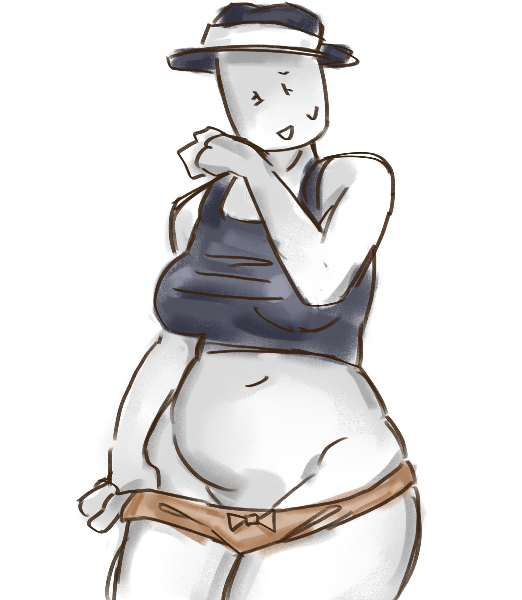 1girls, breasts, chubby, chubby female, fedora, female, female only, first porn of character, forsaken (roblox), hat, investigative iris, panties, pulling panties, roblox, roblox game, robloxian, rrresna, self upload, solo, solo focus, sports bra, tagme, thighs, white skin