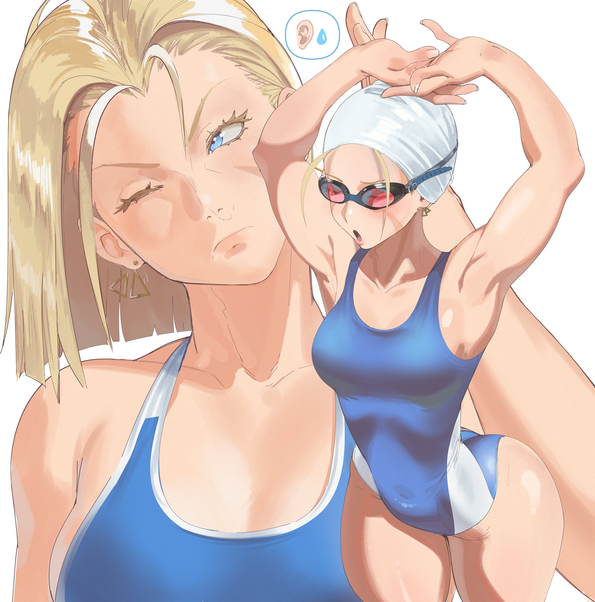 ass, big ass, big breasts, big butt, big thighs, big titties, bikini, breasts, cammy white, capcom, curvaceous, curvaceous female, curvaceous figure, curvy, curvy figure, curvy hips, female, female focus, female only, leotard, looking at viewer, puraraw, short hair, street fighter, yellow hair