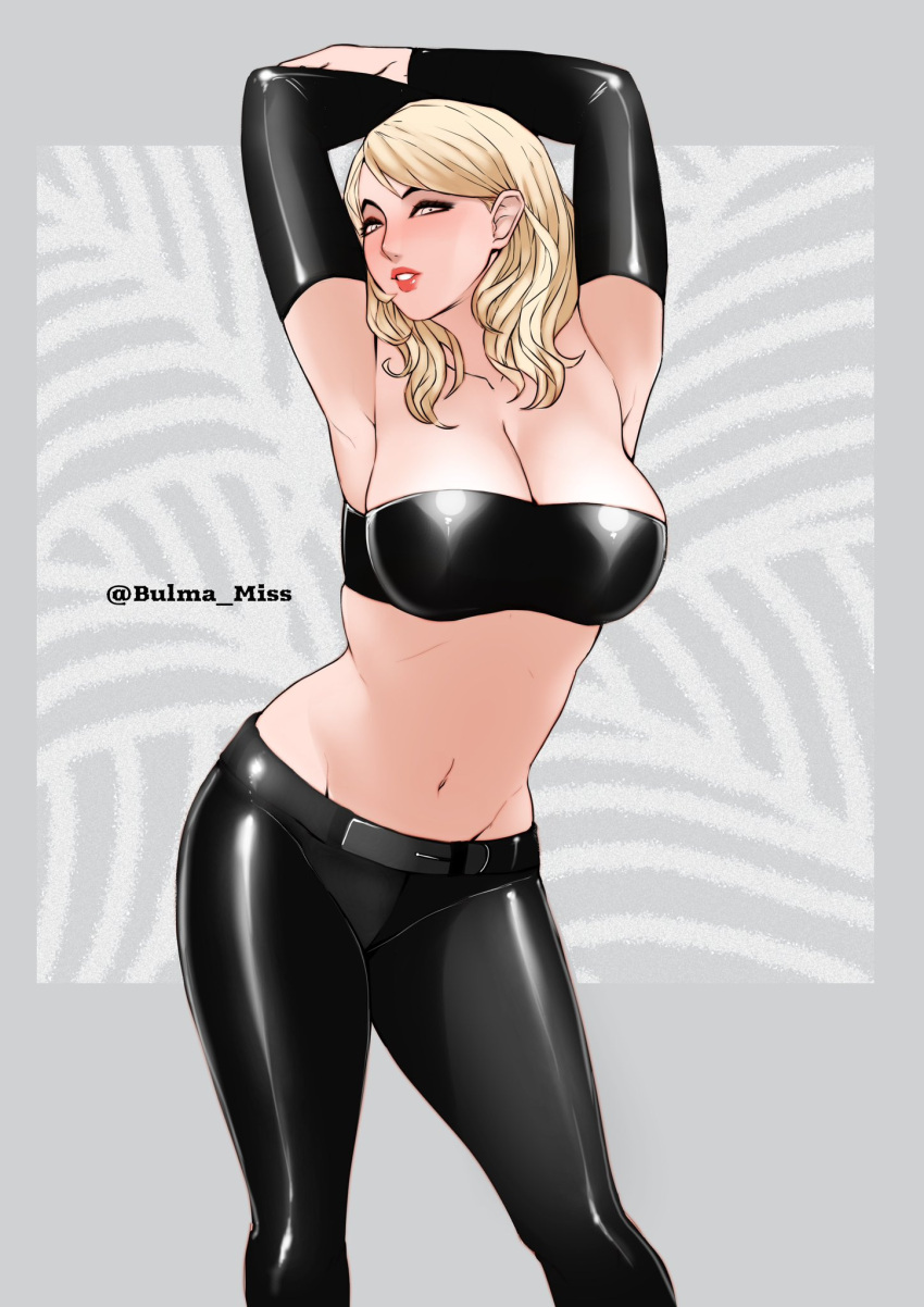 1girls, aphrodite, aphrodite (swtor), apprentice, armwear, ass, back view, big ass, big breasts, big butt, blonde hair, blue eyes, blush, blushing at viewer, bra, breasts, bubble ass, bubble butt, commission, curvy figure, female, hourglass figured female, huge breasts, imminent sex, jnsdh, latex, latex clothing, latex pants, leather, leather clothing, leather pants, leggings, light skin, light-skinned female, lipstick, long hair, looking at viewer, looking back, milf, mommy, oc, original, original character, pale skin, pale-skinned female, shiny clothes, sideboob, sith, sith lady, sith lord, skin tight, star wars, star wars: the old republic, submissive female, suggestive look, suggestive pose, thick ass, thick thighs, thighs, tube top, tubetop, voluptuous female