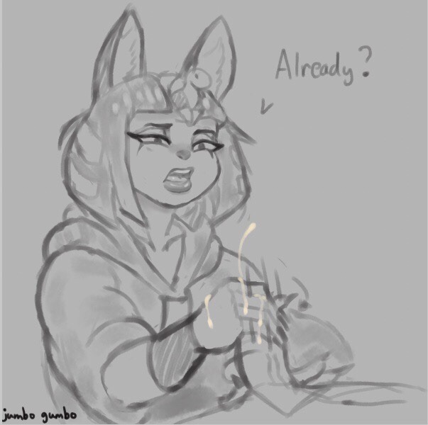 1boy, 1girls, animal crossing, ankha, bored, bored sex, cum, cum on hand, disinterested, disinterested sex, emotionless, emotionless sex, female, furry, handjob, human, interspecies, jumbogumbo, male, monochrome, nintendo, penis, premature ejaculation, premature ejaculation shaming, sketch, straight, text, unamused, unamused sex, unenthusiastic, unenthusiastic handjob, unenthusiastic sex, veins, veiny penis, watermark