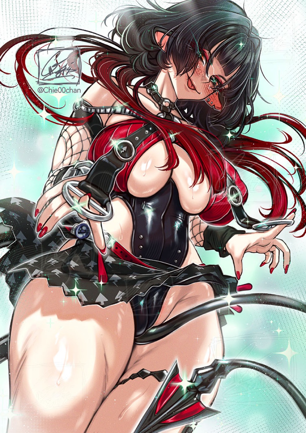 1girls, big breasts, breasts, chie00chan, female, female focus, female only, jane doe (nocturne of light) (zenless zone zero), jane doe (zenless zone zero), large breasts, light skin, light-skinned female, looking at viewer, official alternate costume, one-piece swimsuit, rat ears, rat girl, rat tail, simple background, solo, swimsuit, thick thighs, thighs, wide hips, zenless zone zero