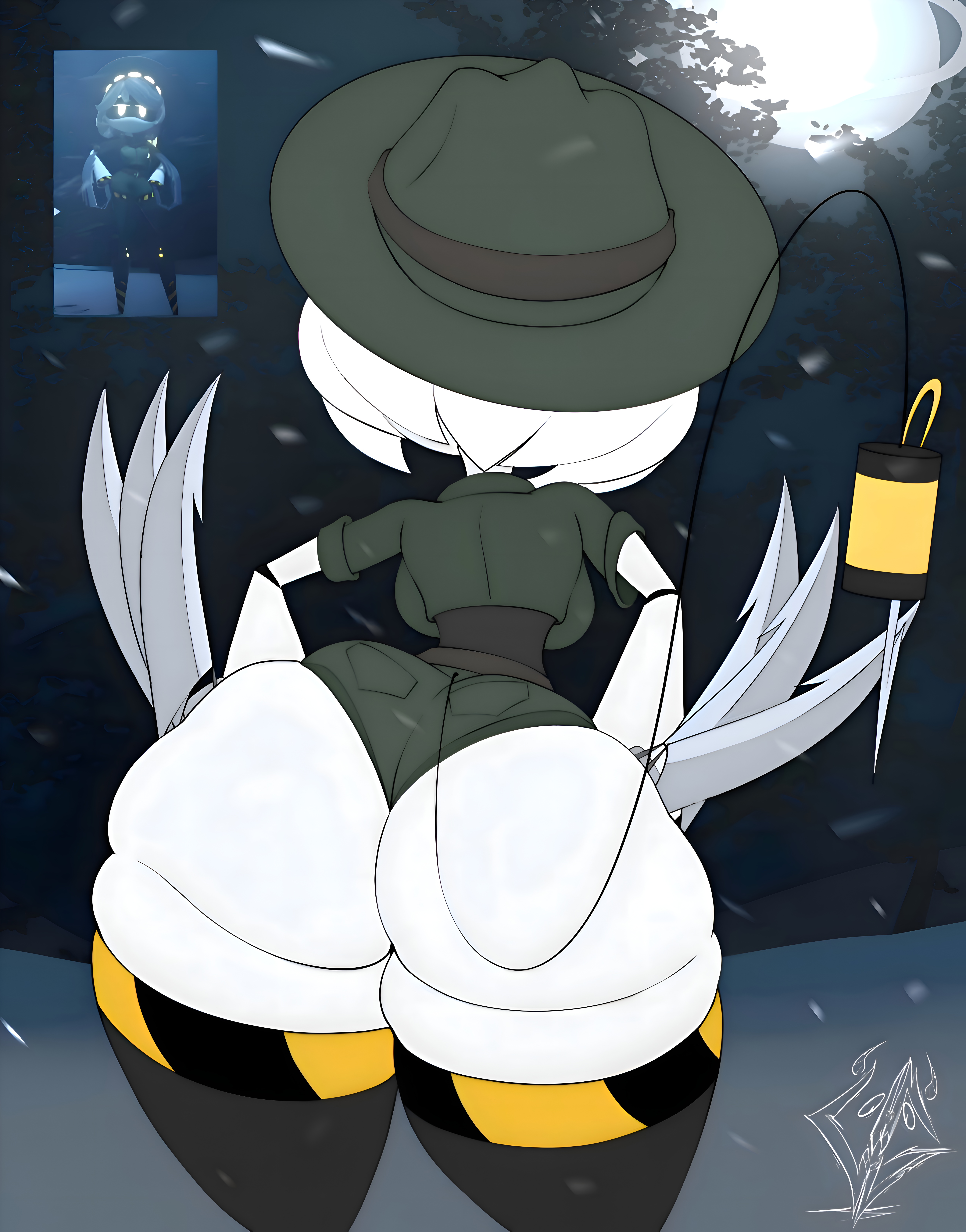 1girls, 2d, 2d (artwork), absurd res, ass, ass focus, behind view, big ass, breasts, female, female only, glitch productions, hand on hip, high resolution, highres, hyper ass, jpeg, murder drones, reference image, robot, robot girl, sharp claws, short hair, thick thighs, underground (artist), v (murder drones), wide hips