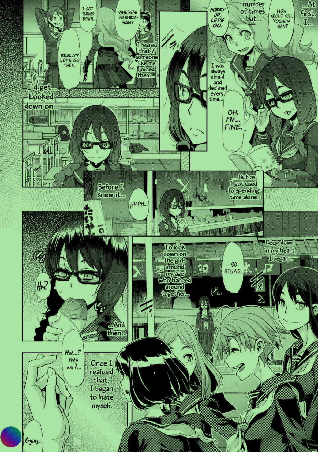 anime dandere dandere-chan dork dorky dorky_girl emergence jovilius jovius manga nerd nerdy nerdy_female saki-chan saki-san saki_yoshida shindol