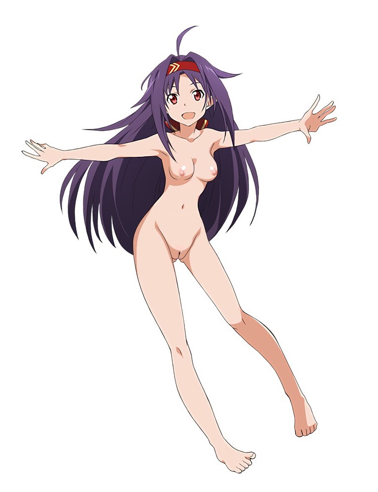 2015 alfheim_online breasts elf imp_(alo) konno_yuuki nipples nude nude_filter pussy sword_art_online sword_art_online:_code_register