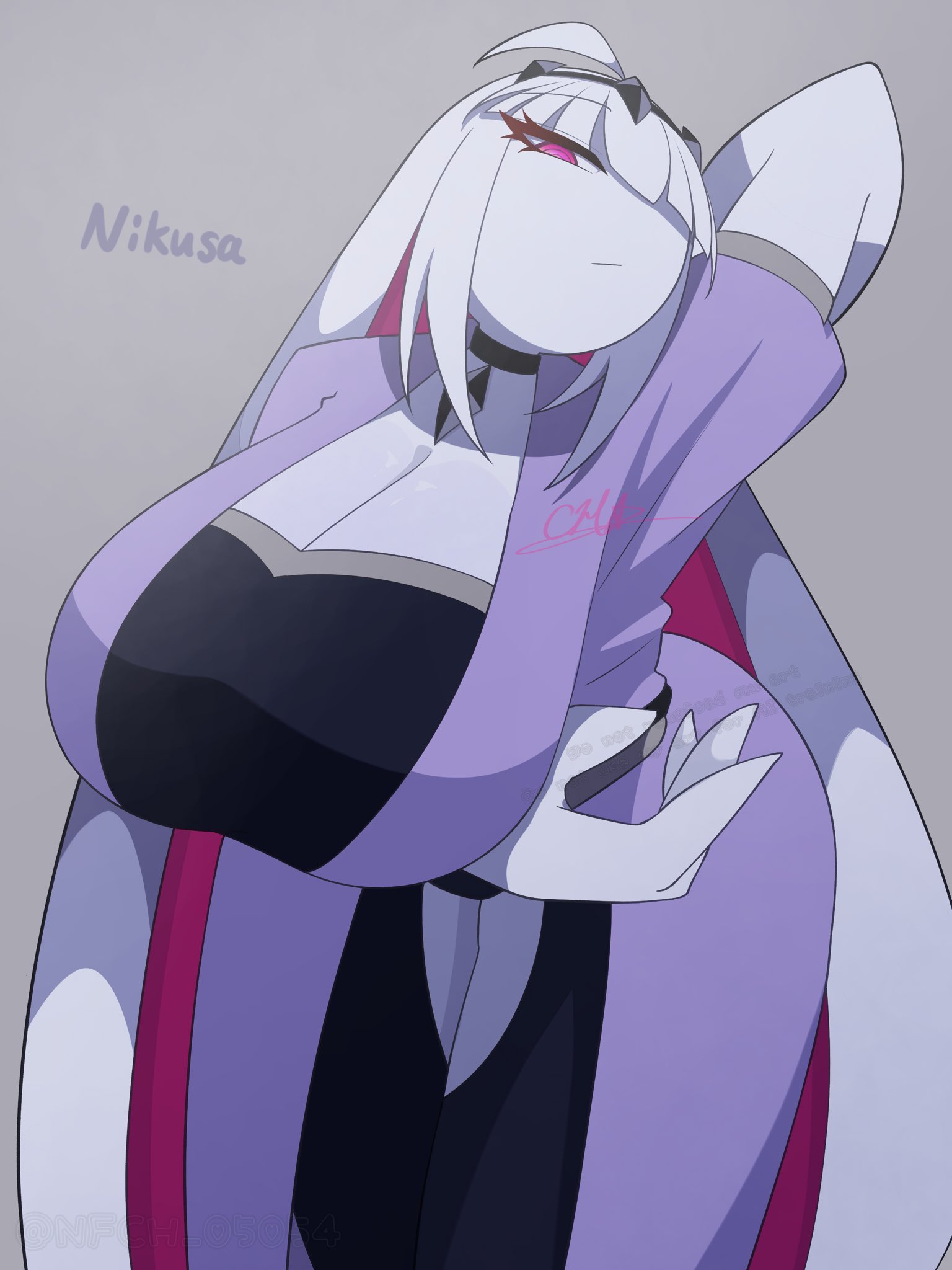 1girls, breasts, female, female only, friday night funkin, friday night funkin mod, nfch 05054, nikusa, nikusa (fnf), nikusa (sugarratio), tagme, thighs, white hair