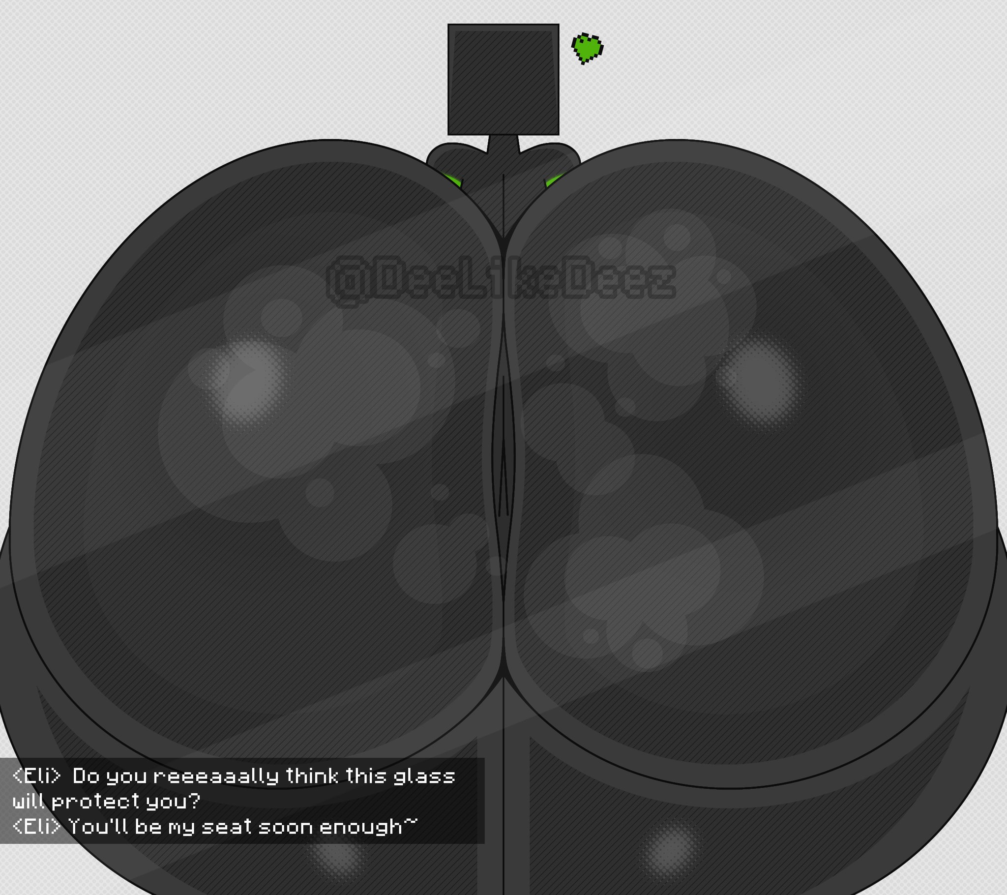 1boy, behind view, below view, big ass, big ass (male), big butt, deelikedeez (artist), enderman, facesitting, fat ass, fat butt, femboy, huge ass, huge butt, male, minecraft, musk, musk clouds, musky, musky ass, musky butt, pov, sitting on face, submissive, submissive pov