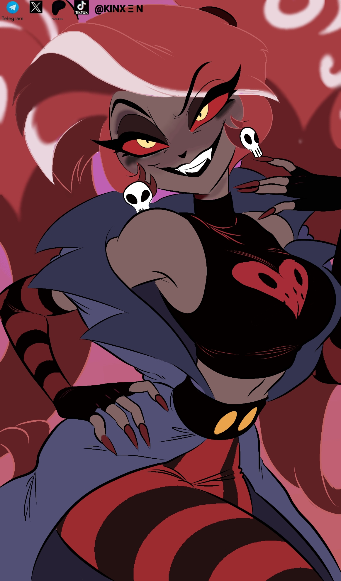 hazbin hotel, tagme, velvette