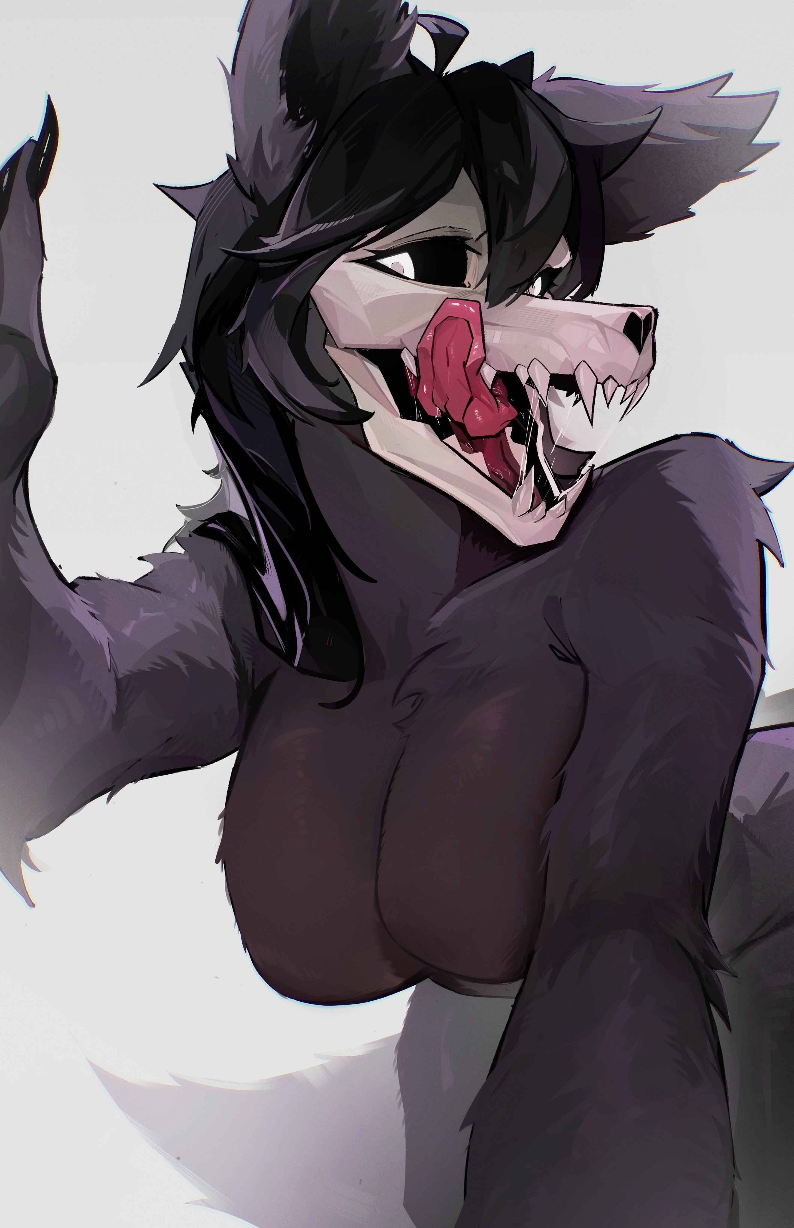 1girls, 3d, big breasts, looking at viewer, mal0, malo, nude, nude female, scp foundation, scp-1471, scp-1471-a, skull head