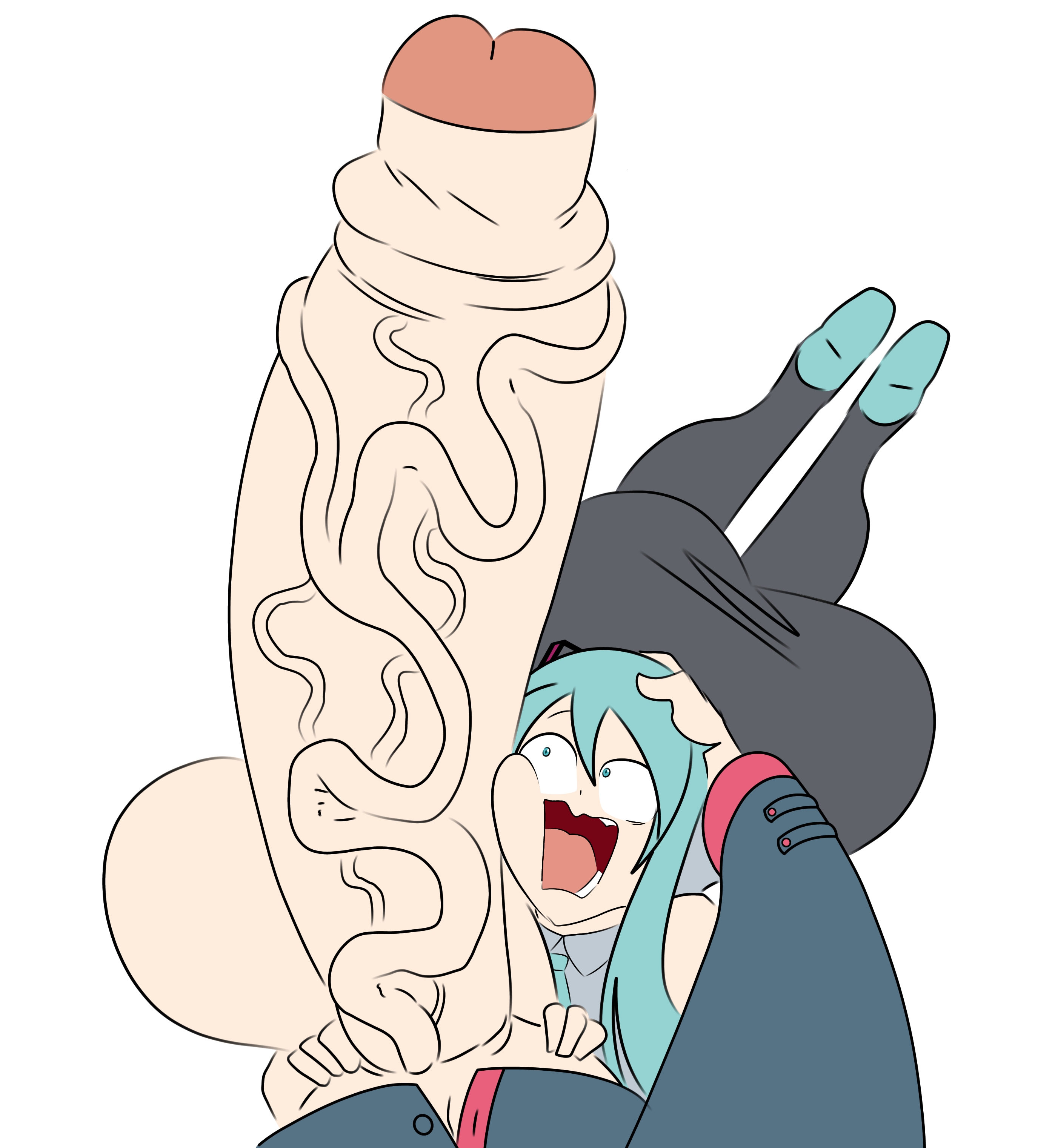 1futa, 1girls, ass, balls, big balls, big penis, blue eyes, blue hair, clothed, clothing, cock, cock awe, cock worship, dick, drooling, duo, erection, eye contact, facejob, female, foreskin, futa pov, futanari, gigantic penis, hands-free, hatsune miku, huge balls, huge breasts, huge cock, hung futa, imminent fellatio, imminent oral, kasane teto, kneeling, large balls, large breasts, large penis, large testicles, leaning forward, light skin, light-skinned futa, long hair, looking at viewer, loving it, medium breasts, naked, nude, open mouth, oral, penis, penis awe, penis in face, penis out, pov, revealing clothes, rubbing penis on face, scared expression, seductive eyes, seductive mouth, shocked, skirt, surprised, tasteofchoklit (edit), testicles, thick penis, thighhighs, throbbing, throbbing penis, veiny penis, vocaloid