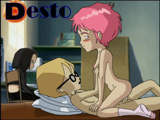 1girls aelita_schaeffer code_lyoko desto female jeremy_belpois male yumi_ishiyama