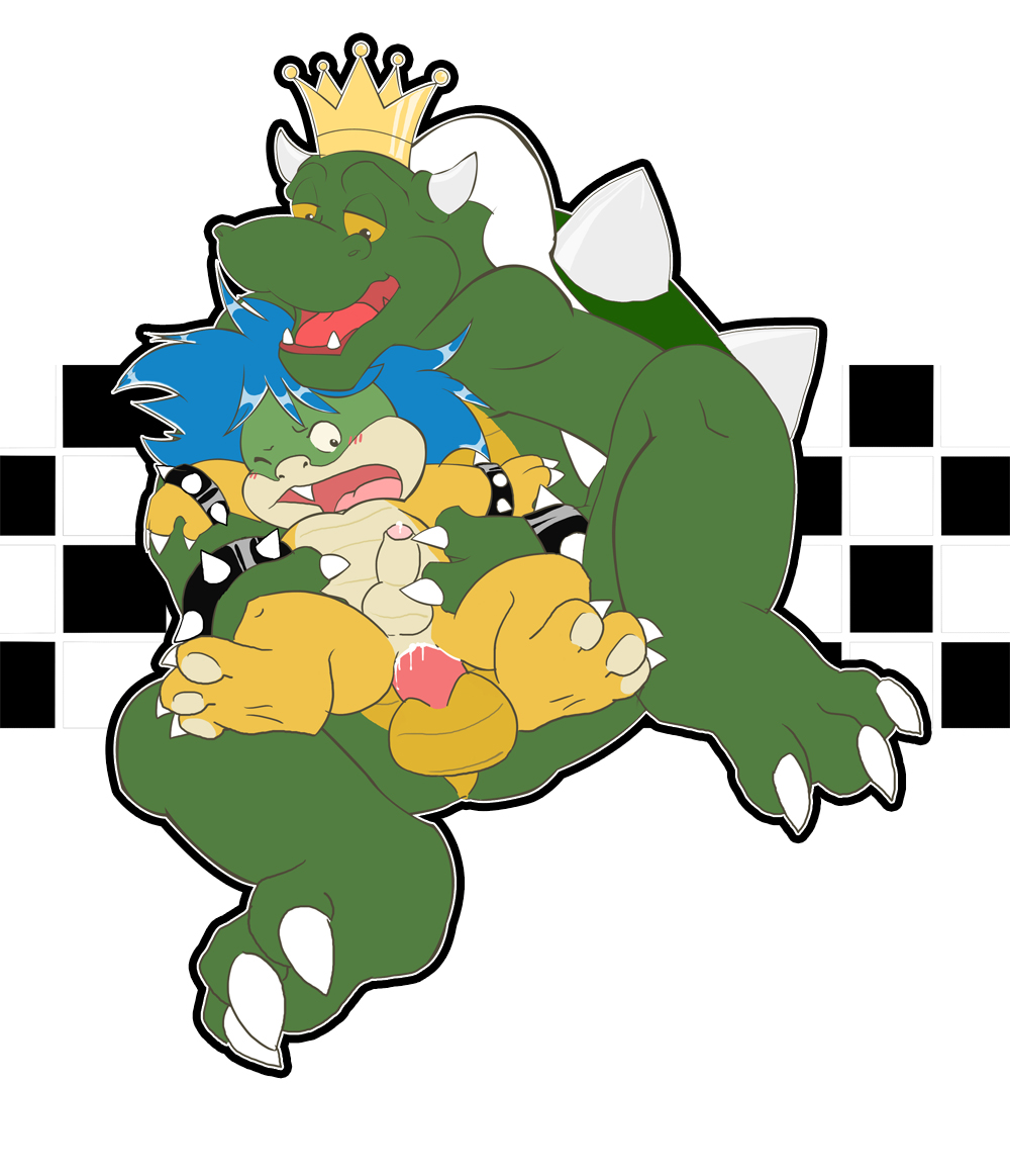 2007 anal balls bara bowser celestial cum cum_in_ass cum_inside duo erection father father_and_son furry furry_only gay humanoid_penis incest king_koopa koopa koopaling koopalings ludwig_von_koopa male male_only mario_(series) nintendo no_humans nude scalie sex son the_super_mario_bros._super_show! video_games