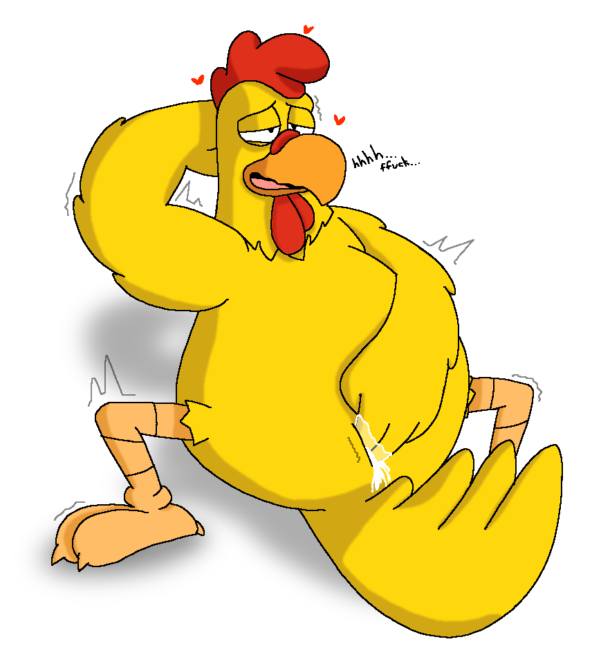 20th_century_fox 20th_century_studios anonymous_artist anthro avian avian_feet bedroom_eyes bird chicken cloacal cloacal_masturbation colored dialogue digital_drawing_(artwork) digital_media_(artwork) ejaculation ernie_the_giant_chicken family_guy feathers fuzzy_door_productions galliform gallus_(genus) hand_behind_head hearts_around_head lube_on_hand male masturbation narrowed_eyes orgasm overweight phasianid seductive shaded shaking_orgasm simple_background solo_focus tail tail_feathers white_background