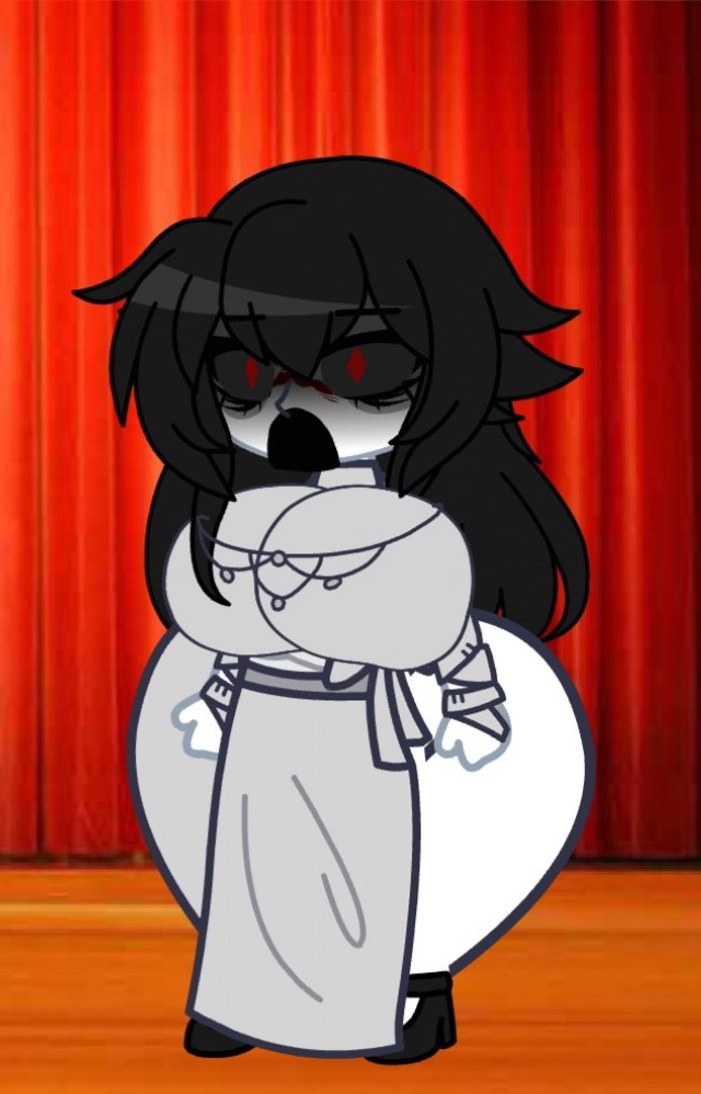 1girls ass ass big_ass big_breasts big_butt black_hair breasts clothed clothing dress dvloper female female_only gacha_club gacha_life ghost ghost_girl ghost_milf hips horror_game huge_ass huge_breasts huge_butt long_hair milf mother mr.jon nightmare_waifu olegsergeevi5_(artist) open_mouth red_eyes slendrina solo solo_female standing thick_thighs thighs white_body white_skin wide_hips