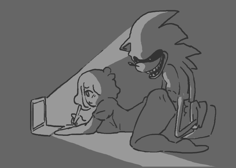 bored_sex casual casual_sex fnf fnf_mod friday_night_funkin friday_night_funkin_mod jellie_(bepixel) laptop sex sonic.exe sonic.exe_(series) unimpressed uninterested uninterested_sex