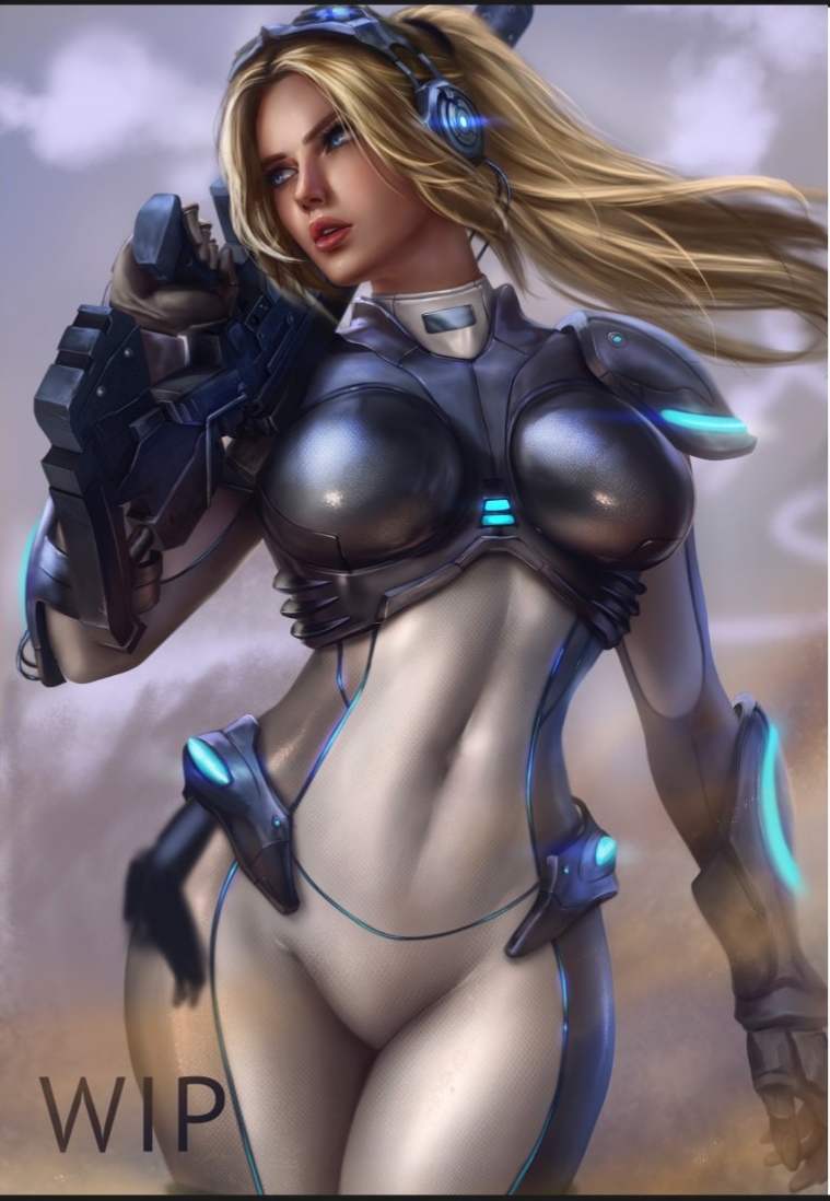 breasts, female, ghost (starcraft), logan cure, nova (starcraft), starcraft, tagme, terran, text