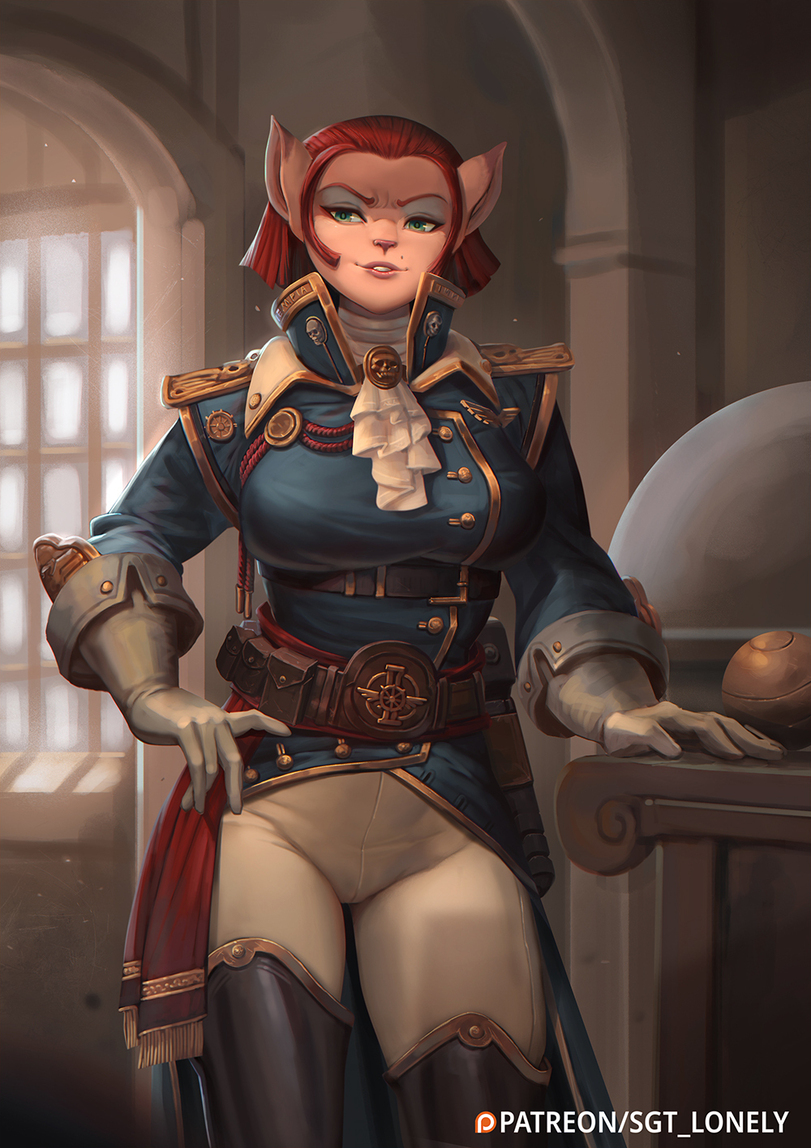 1girls captain_amelia female image_set red_hair sgt_lonely treasure_planet