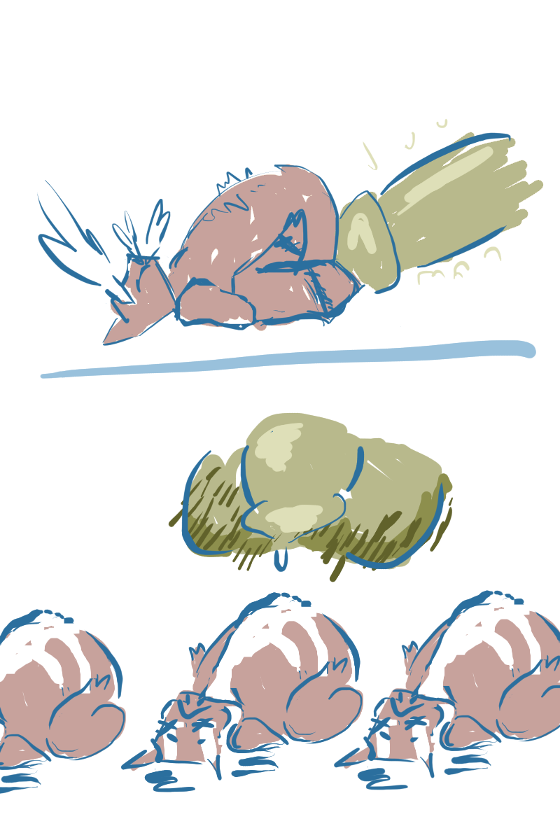 anthro blynx-182 bodily_fluids bound bursting cooking_with_furs cum cum_inside domestic_pig forced genital_fluids hi_res inflation male male/male mammal pig snuff suid suine sus_(pig)
