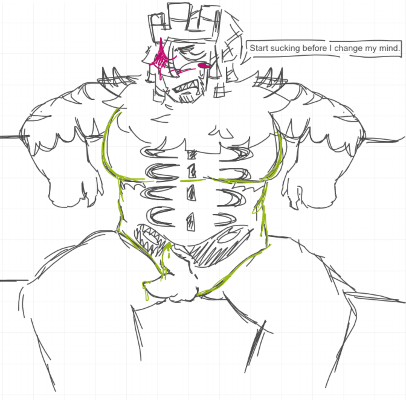 1boy, 1x1x1x1, 1x1x1x1 (forsaken), artist request, forsaken (roblox), furry, male, roblox, roblox game, robloxian, tagme, tentacle