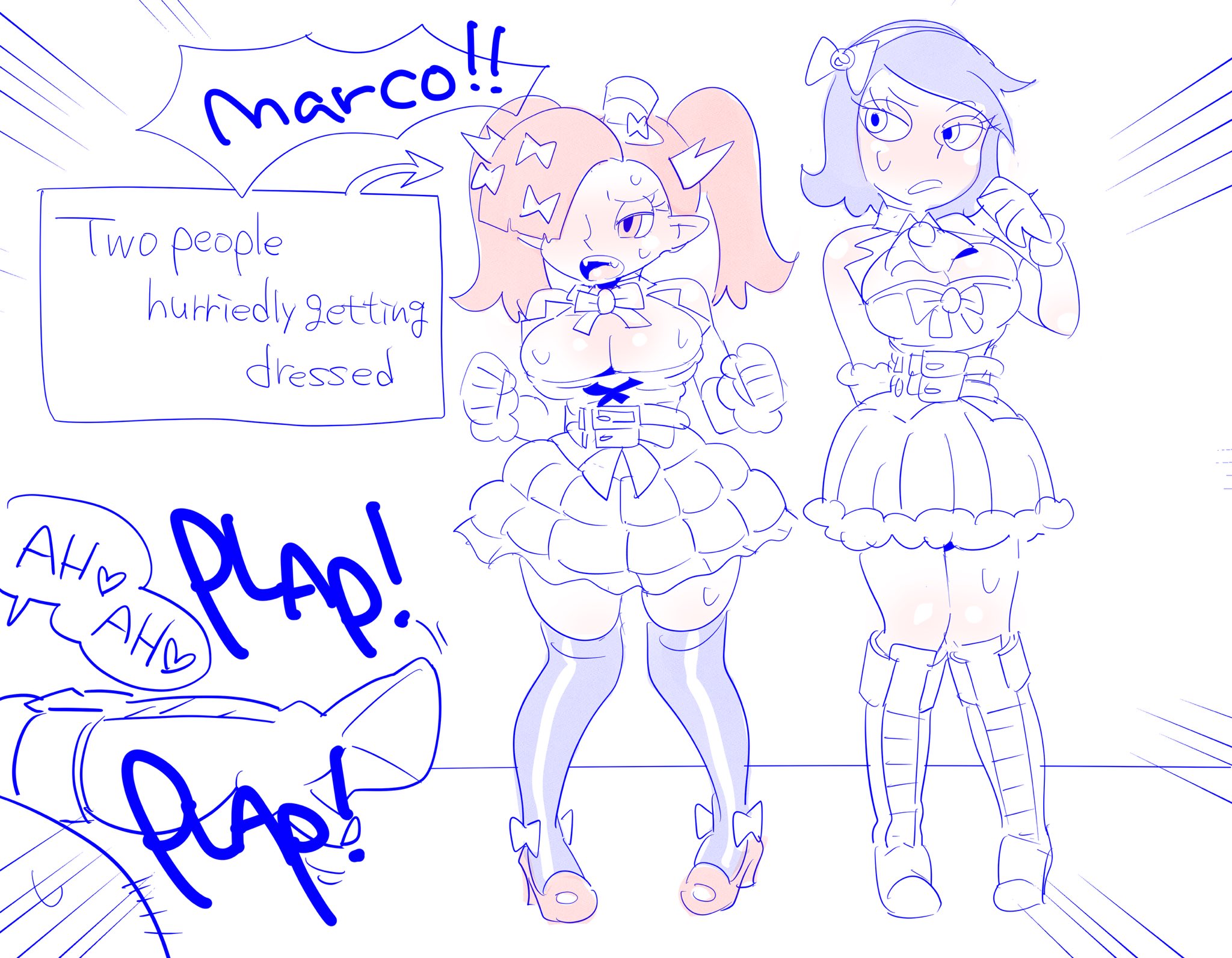 1boy, 404error, 4girls, disney xd, female, hekapoo, idol, idol clothes, jackie lynn thomas, janna ordonia, looking at another, male, marco diaz, sex, sex with viewer, star butterfly, star vs the forces of evil
