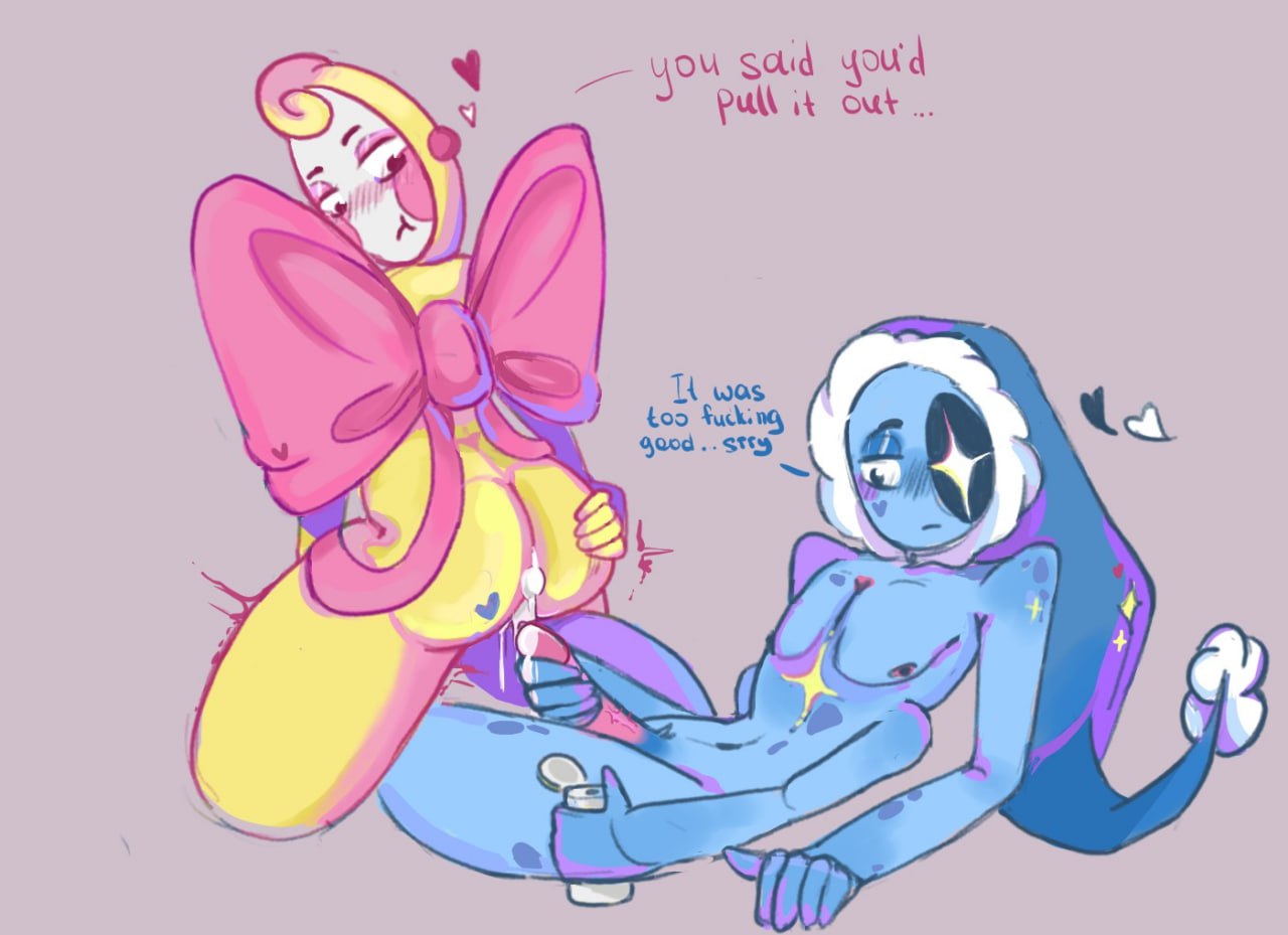 ass, astro (dandy's world), cum, cum in ass, cum inside, dandy's world, dialog, gay, gay sex, glisten (dandy's world), male, nipples, non-human, notnever, penis, roblox, roblox game
