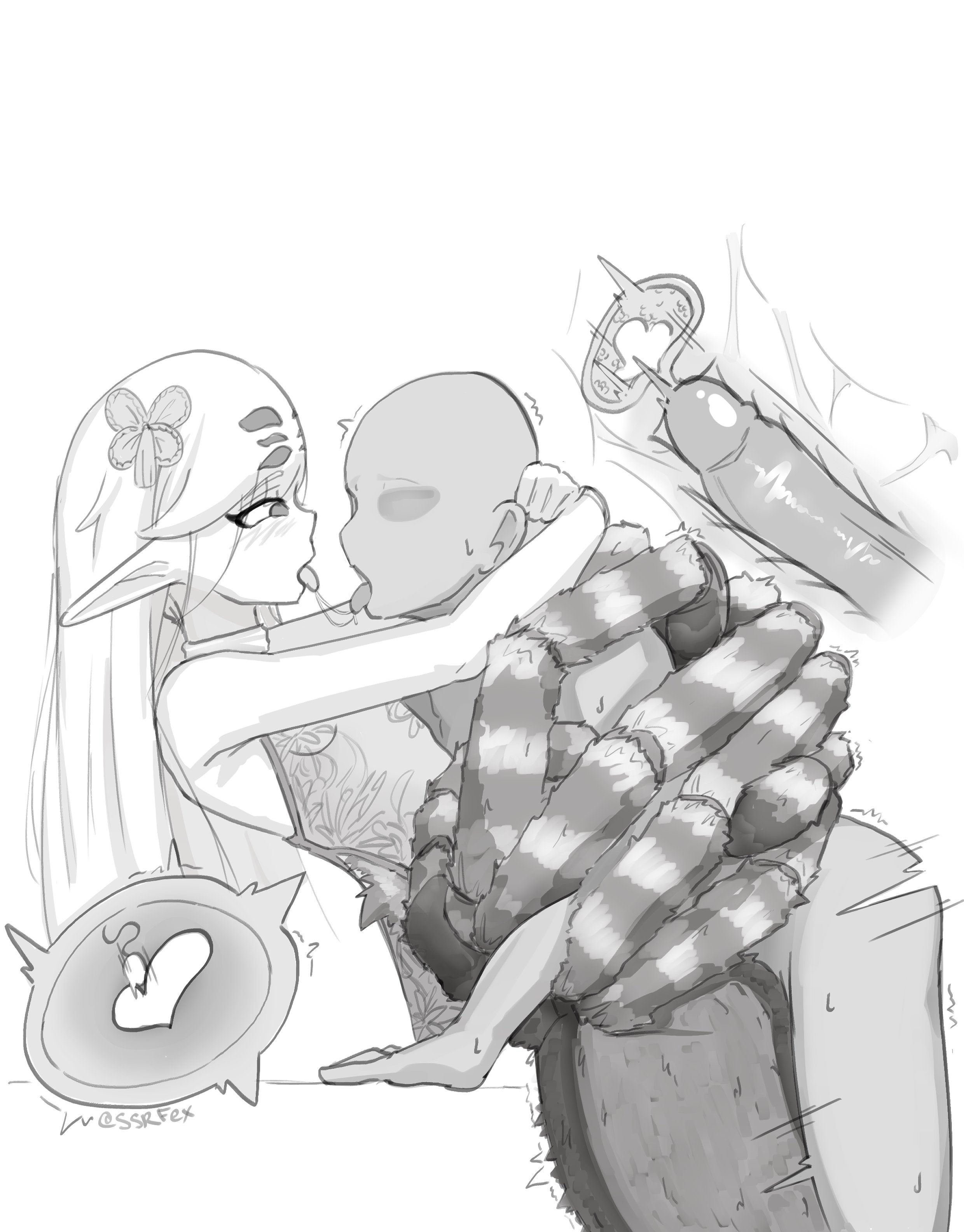 1boy, 1girls, after kiss, anatomically correct, arachne, arachnid, arachnid humanoid, arachnid taur, arms around neck, arms behind head, bigger female, bigger penetrated, bigger penetrating smaller, black and white, blush, blush lines, blushing at partner, blushing female, breasts, busujimabibi, cervix, cervix kiss, china dress, chinese clothes, choker, clothed, clothed female, clothed female nude male, clothed sex, clothed/nude, cock, cock vein, cum, cum in pussy, cum in uterus, cum in womb, cum inside, cumming, cumming in pussy, cumming inside, cumming together, cumming while penetrated, cumming while penetrating, deep penetration, drider, drow, eggs, eggs in uterus, elf ears, faceless character, faceless male, female, female focus, fertilization, fucking, hair accessory, impregnation, indie virtual youtuber, indie vtuber, internal view, interspecies, interspecies fuck, interspecies impregnation, interspecies relationship, interspecies sex, leg lock, leglock, light skin, light-skinned female, long hair, long-haired female, male, male/female, missionary, missionary position, missionary sex, monochrome, monster girl, multi eye, multi leg, multi limb, mutual orgasm, on back, open mouth, orgasm, ovum, penetrated, penetrating, penetrating female, penetrating pussy, penetration, penis, penis vein, pointy ears, pussy, qipao, saliva, saliva string, saliva trail, semen, semen in pussy, semen in uterus, semen in vagina, sex, shuddering, silk, simultaneous orgasms, small breasts, smaller human, smaller male, smaller penetrating, smaller penetrating bigger, sperm, sperm cell, spider, spider girl, spider humanoid, spider legs, spider taur, spider web, squint, squinted eyes, squinting, ssrfex, tarantula, tarantula girl, tarantula humanoid, tarantula taur, taur, tight pussy, tongue, tongue out, vagina, vaginal creampie, vaginal penetration, virtual youtuber, vtuber, vtuberfanart, web, white hair, womb, womb kiss, x-ray