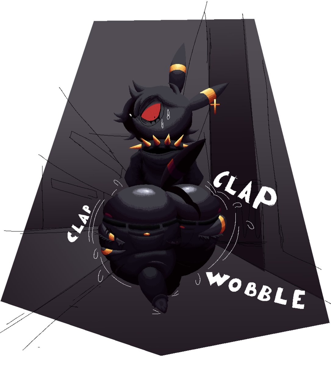alternate version available, anthro, ass cleavage, clapping ass, taro (evilpenislair), zestywarionuts