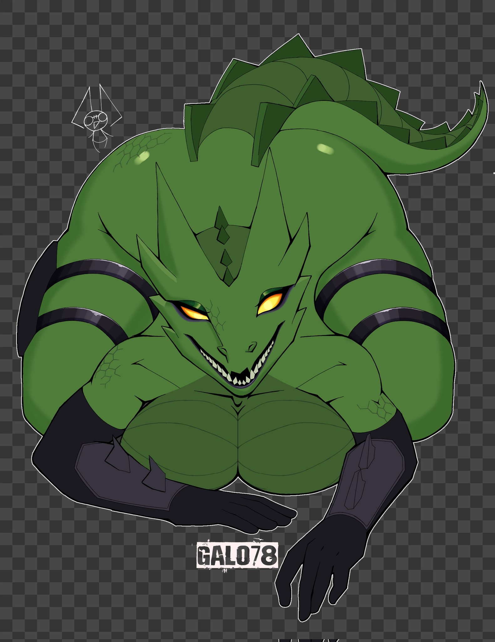 1female, 1girls, 2026, 3d, anthro, anthro female, anthro only, armwear, ass, big boobs, big breasts, big thighs, big tits, boobs, breasts, butt, epic games, female, female anthro, female only, fortnite, fortnite: battle royale, galo 78, glistening, glistening butt, green body, green scales, looking at viewer, mouth open, naked, nude, nude anthro, on all fours, on hands and knees, reptile, scales, scalie, simple background, solo, solo female, synthesis (fortnite), tail, thick thighs, thighs, tits, voluptuous, voluptuous anthro