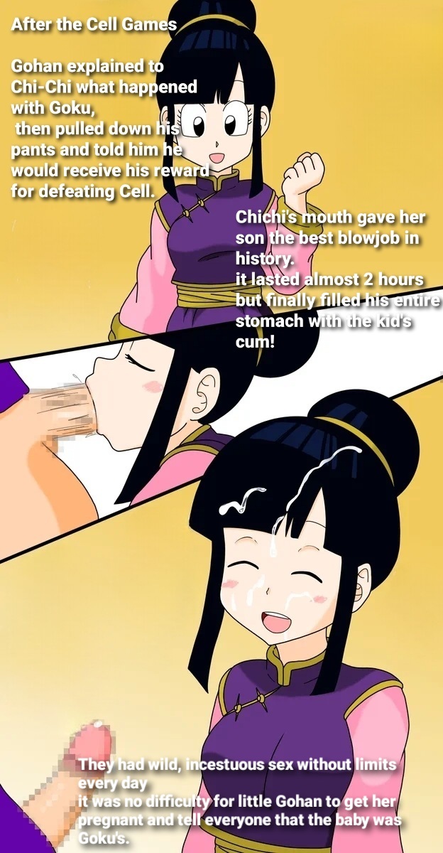Chichi (Dragon Ball Z) Rule 34 Image