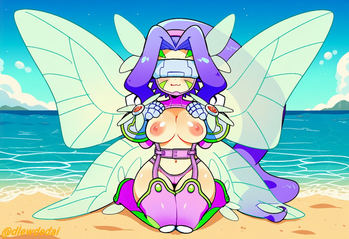 Kazemon (Digimon) Rule 34 Image