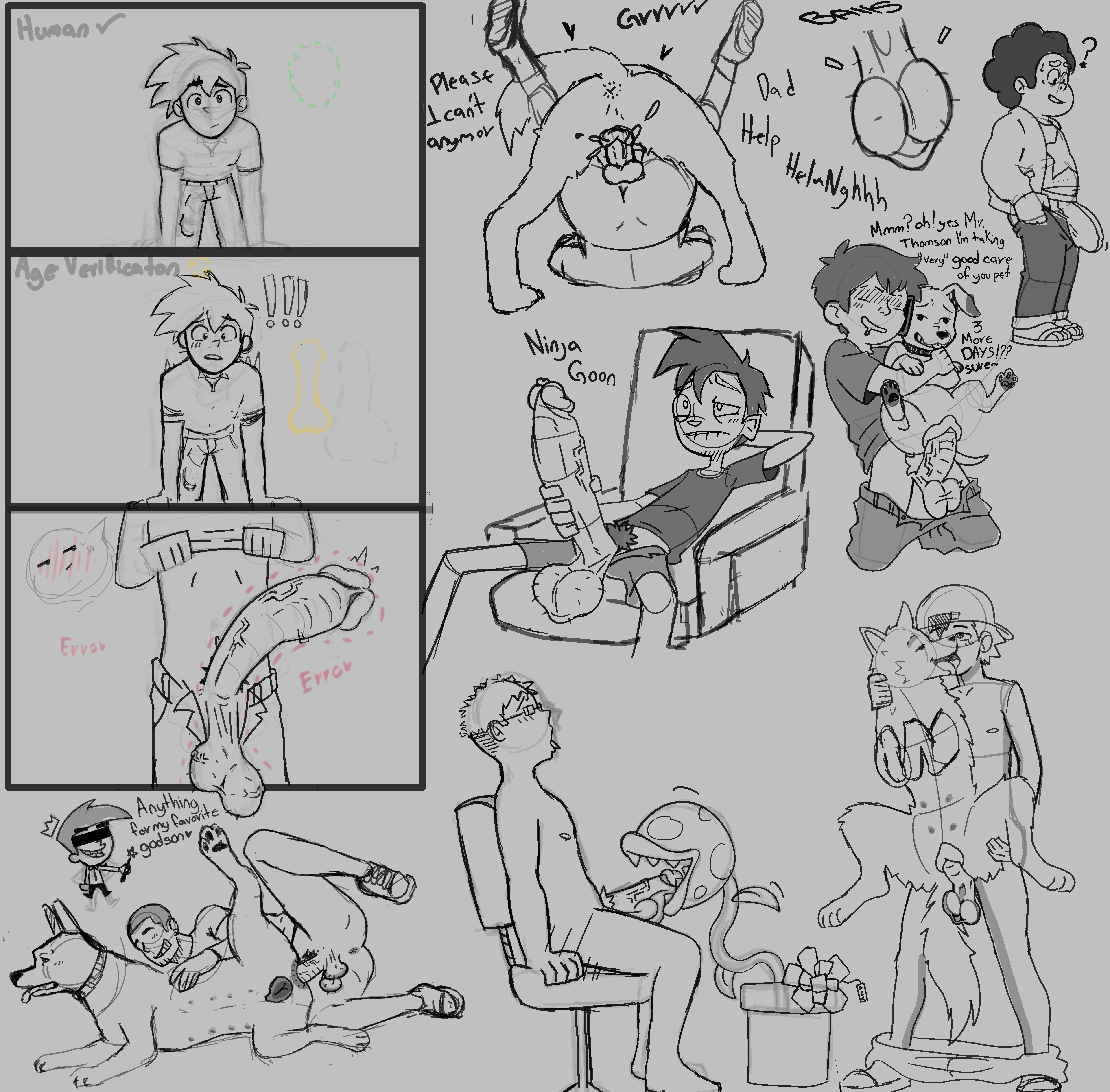 bestiality impregnation, big penis, boxers (clothing), briefs, canine pussy, cosmo, kissing, male on feral, piranha plant, pumpkinai69, randy cunningham: 9th grade ninja, saggy balls, sketch, steven quartz universe, steven universe, the fairly oddparents