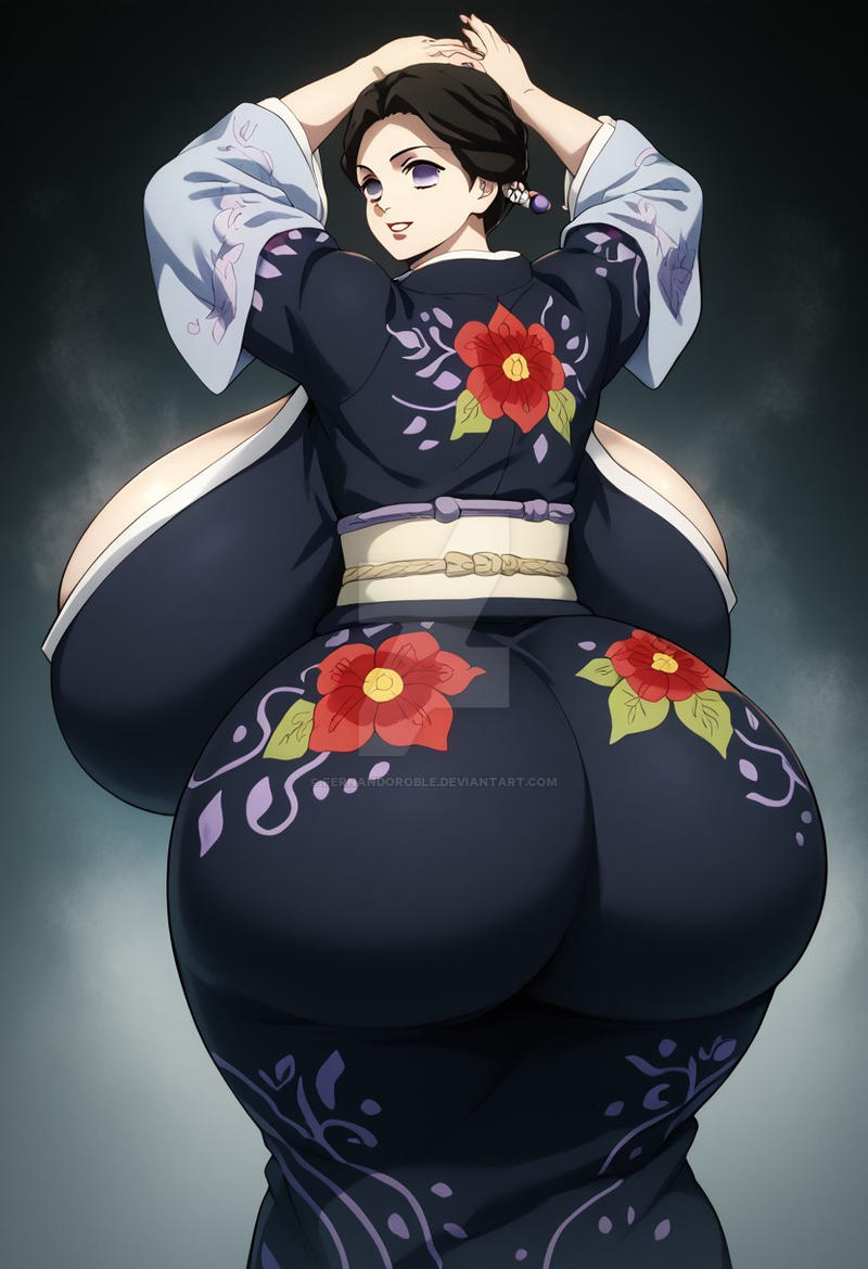 1girls, ai, ai generated, alternate ass size, ass, ass bigger than body, ass bigger than head, ass clap, ass clapping, ass focus, ass jiggle, ass shake, back view, bbw, big ass, big booty, big breasts, big butt, big thighs, black hair, bouncing, bouncing ass, bouncing butt, breast focus, breasts, breasts bigger than head, breasts bigger then head, breasts focus, bubble butt, busty, butt jiggle, butt shaking, buttocks, clapping cheeks, curvaceous, curvy, curvy body, curvy female, curvy figure, demon, demon girl, demon slayer, enormous ass, enormous butt, fat, fat ass, fat bitch, fat booty, fat butt, fat cheeks, fat thighs, female, female focus, focus on ass, front view, full body, giant breasts, giant thighs, giant tits, gigantic ass, gigantic breasts, gigantic butt, gigantic thighs, gigantic tits, huge ass, huge booty, huge breasts, huge butt, huge thighs, hyper ass, japanese clothes, jiggling ass, kimetsu no yaiba, kimono, large ass, large breasts, large butt, large thighs, large tits, light skin, light-skinned female, lipstick, looking at viewer, looking back, massive ass, massive booty, massive breasts, massive butt, massive thighs, massive tits, mature female, milf, plump ass, purple eyes, red lipstick, sexy figure, shaking ass, shaking butt, solo, solo female, tamayo (kimetsu no yaiba), thick ass, thick thighs, thighs, thighs focus, thunder thighs, venus body, voluptuous, voluptuous body, voluptuous female, wide hips