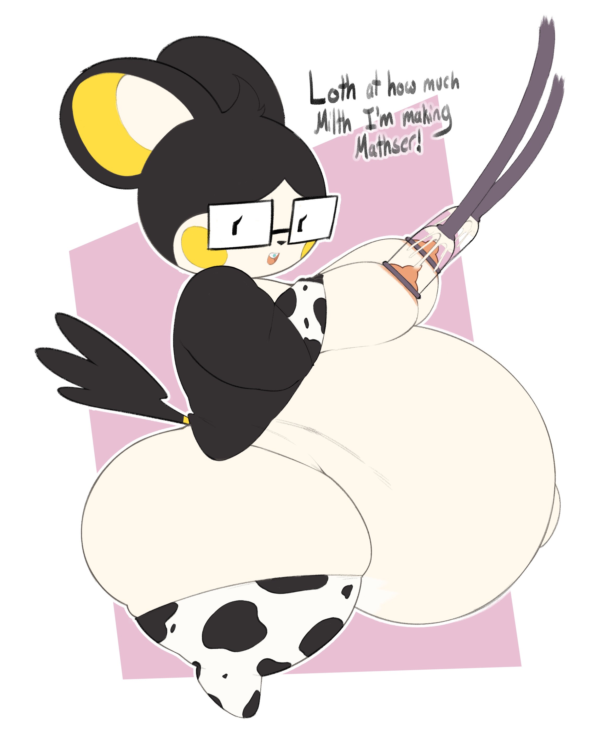 arthur (justkindofhere), big ass, big breasts, breasts, bubble butt, busty male, cleavage, cow print, datmofo4, emolga, furry, huge ass, huge breasts, justkindofhere, male, male with breasts, nintendo, nipples, original, original character, penis, pokemon, pokemon (species), pregnant, ready to pop, tagme