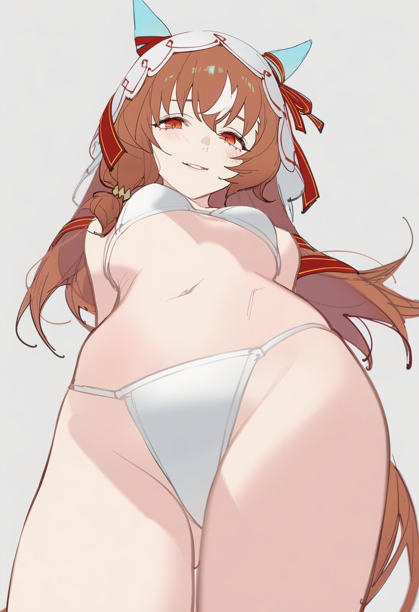 ai generated, animal ears, female, smile, smiling, smiling at viewer, still in love (umamusume), umamusume, umamusume pretty derby
