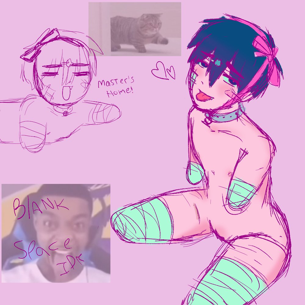 1boy, 1cuntboy, alien stage, amputated, amputation, amputee, collar, cuntboy, cuntboy only, intersex, ivan (alien stage), male, male only, quadruple amputee, tillivans